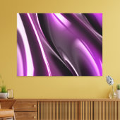 紫のクリームで包んだキャンバス キャンバスプリント (インサイチュ (リビング))