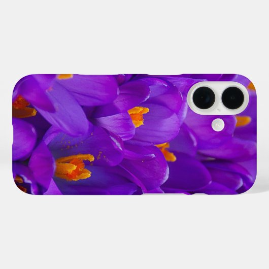 紫のクロキュース畑 Case-Mate iPhoneケース (裏面 (横))