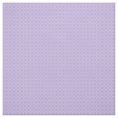 紫のクローバー幾何学模様 ファブリック (見本)
