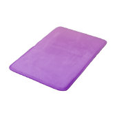 紫のグラデーション色 バスマット (アングル)