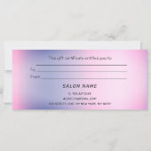 紫のグリッターはホログラフィックハサミの毛を乾かす (裏面)