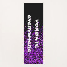 紫のグリッターオンブラックボーランスオールエース |