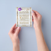 *紫のグリッターリップインストラクション2 チラシ (手)