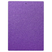 紫のグリッター、グリッターの背景、名前 クリップボード (裏面)