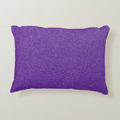 紫のグリッター、輝き、グリッターの背景 アクセントクッション (裏面)