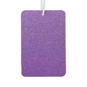 紫のグリッター、輝き、グリッターの背景 カーエアーフレッシュナー (裏面)