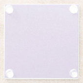 紫のグリッター、輝き、グリッターの背景 ガラスコースター (裏面)