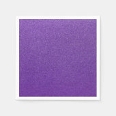 紫のグリッター、輝き、グリッターの背景 スタンダードカクテルナプキン (正面)