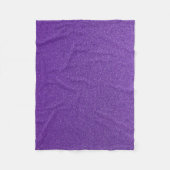 紫のグリッター、輝き、グリッターの背景 フリースブランケット (正面)