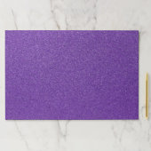 紫のグリッター、輝き、グリッターの背景 ペーパーパッド (インサイチュ)