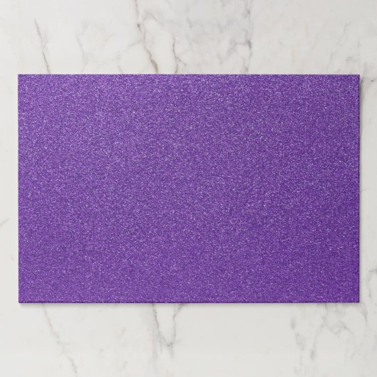 紫のグリッター、輝き、グリッターの背景 ペーパーパッド (正面)