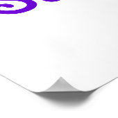 紫のサマンサ ポスター (角)