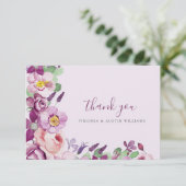 紫のサンキューカード サンキューカード (スタンド正面)