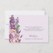 紫のサンキューカード サンキューカード (裏面)