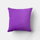 紫のスキンテクスチャスキン クッション (裏面)