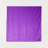 紫のスキンテクスチャスキン タペストリー (正面(横))