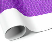 紫のスキンテクスチャスキン ラッピングペーパー (ロールコーナー)