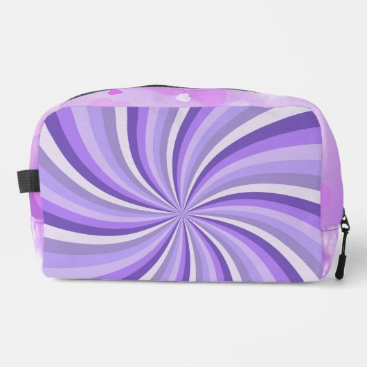 紫のスターバスト渦巻き ドップキット (正面)