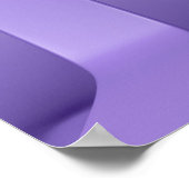 紫のストライプ背景 ポスター (角)