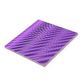 紫のストライプ タイル (側面)