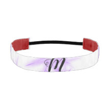 紫のスパークルグリッターに、名前を付けるモノグラムポックを追加します