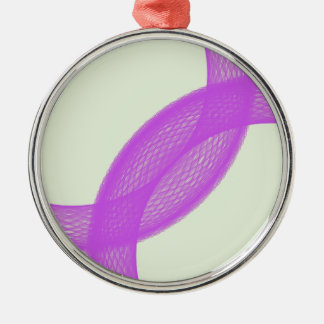 紫のスピリチュアル メタルオーナメント