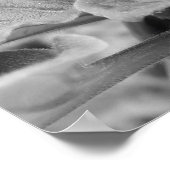 紫のスミレ ポスター (角)