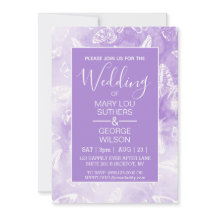 紫のスモーキー大理結婚石蝶