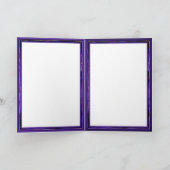 紫のソウルカ空白のード サンキューカード (内部)