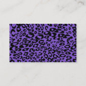 紫のチータ 名刺 (裏面)
