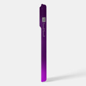 紫のテンプル騎士団のシール iPhoneケース (左側面)