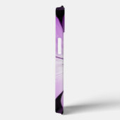 紫のデイジーフラワーiPadケース Case-Mate iPhoneケース (裏面 / 右)