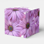 紫のデイジー2"パーティーの好意ボックス フェイバーボックス (裏面サイド)