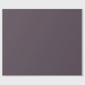 紫のトペ無地のカラー ラッピングペーパー (フラット)