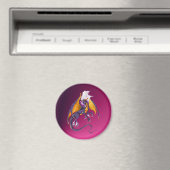 紫のドラゴンマグネット マグネット (インサイチュ (食洗機))