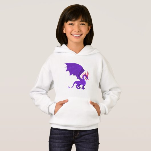 紫のドラゴン (正面フル)