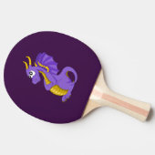 紫のドラゴン 卓球ラケット (横)