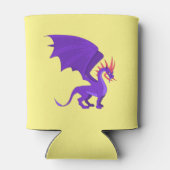 紫のドラゴン 缶クーラー (裏面)