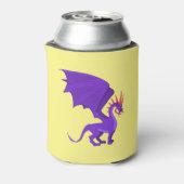 紫のドラゴン 缶クーラー (缶裏面)