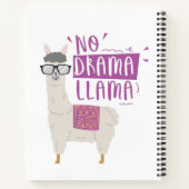 紫のドラマラマラマラマ ノートブック (裏面)