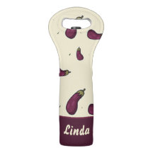 紫のナスの黄色