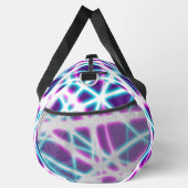 紫のネオンレーザー ダッフルバッグ (右)