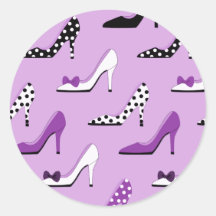 紫のハイヒール