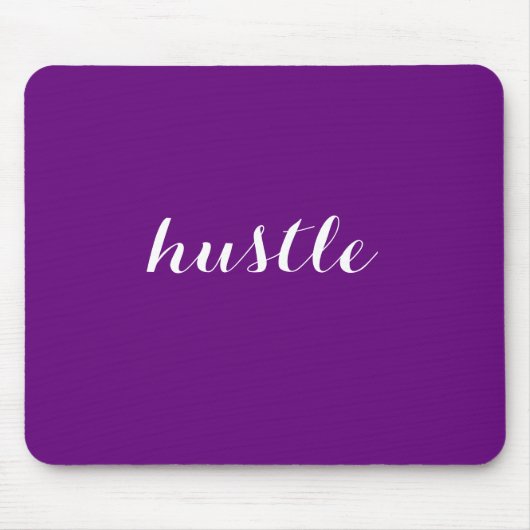 紫のハッスル マウスパッド (正面)
