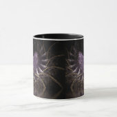 紫のハートマグ マグカップ (中央)