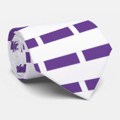 紫のハートリボン ネクタイ (ロール)
