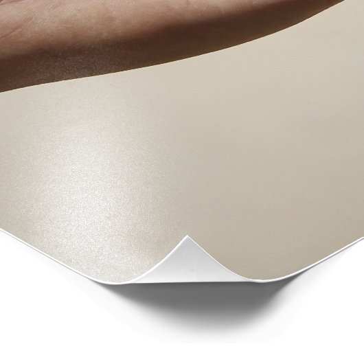 紫のハート受給者がメダルを提示する フォトプリント            (角)