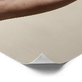 紫のハート受給者がメダルを提示する ポスター (角)