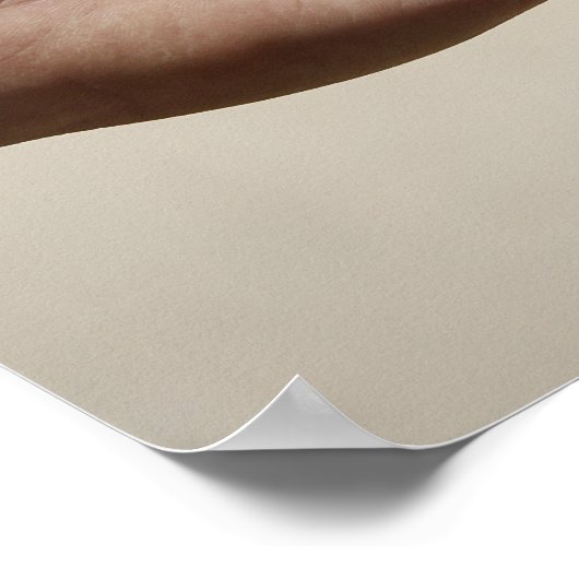 紫のハート受給者がメダルを提示する ポスター (角)