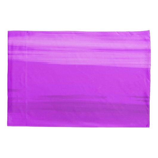 紫のハート輝く星の名前ガール 枕カバー (裏面)